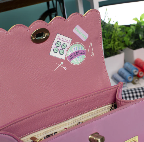 Vendula Sewing Shop Raspberry Edition Mini Grace Bag