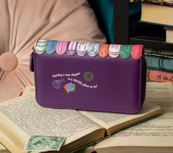 Vendula Travelling Library Bookshop Medium Ziparound Wallet