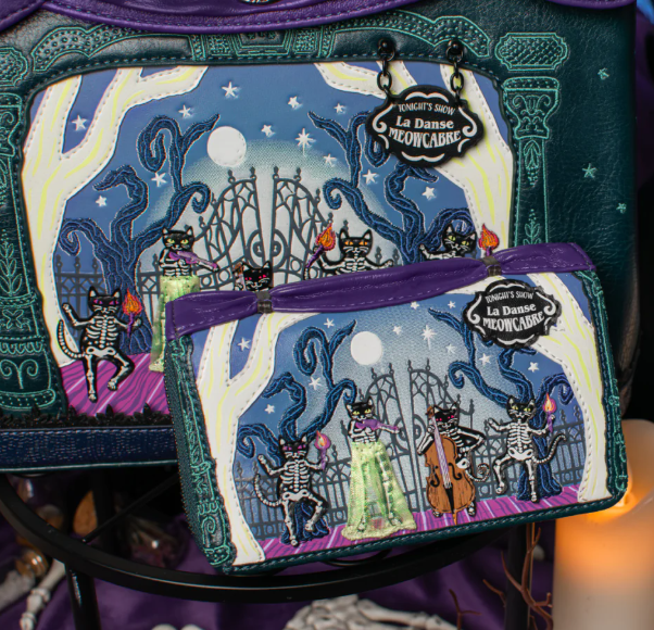 Vendula Haunted Theatre Medium Ziparound Wallet