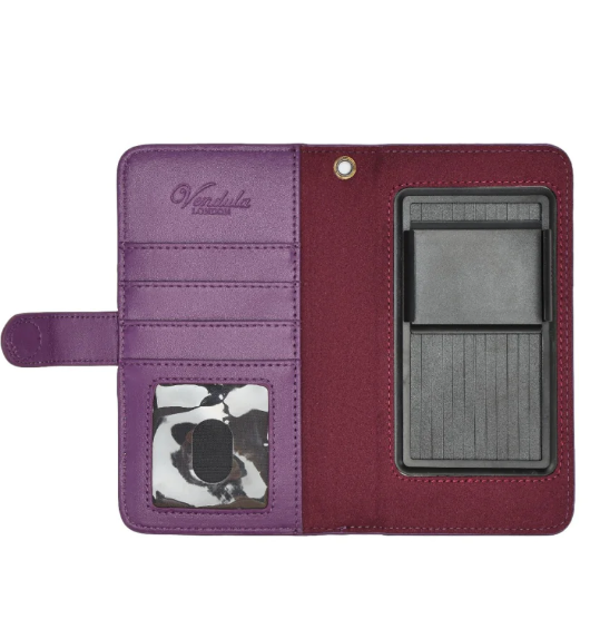 Vendula Travelling Library Bookshop Universal Flip Phone Case