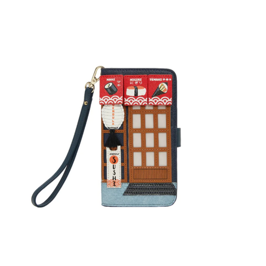 PREORDER Vendula Sushi Blue Edition Universal Flip Phone Case