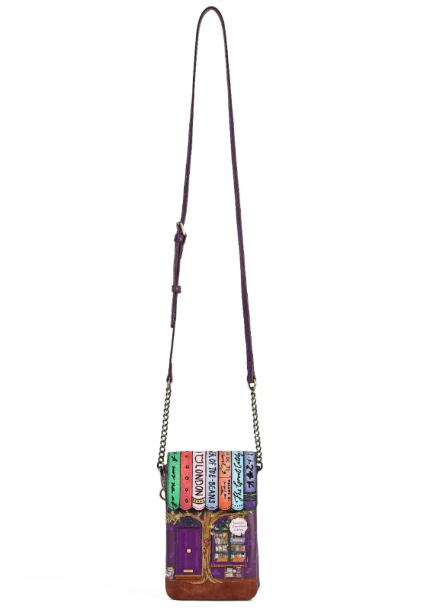 Vendula Travelling Library Bookshop Phone Pouch