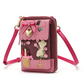Vendula Pink Ribbon Sewing Box Scrapbook Bree Phone Pouch