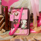 Vendula Pink Ribbon Sewing Box Scrapbook Bree Phone Pouch
