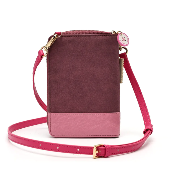 Vendula Pink Ribbon Sewing Box Scrapbook Bree Phone Pouch