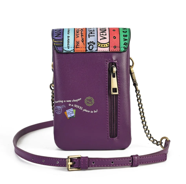 Vendula Travelling Library Bookshop Phone Pouch