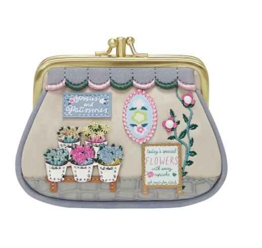 PREORDER Vendula Posies And Patisseries Clipper Coin Purse