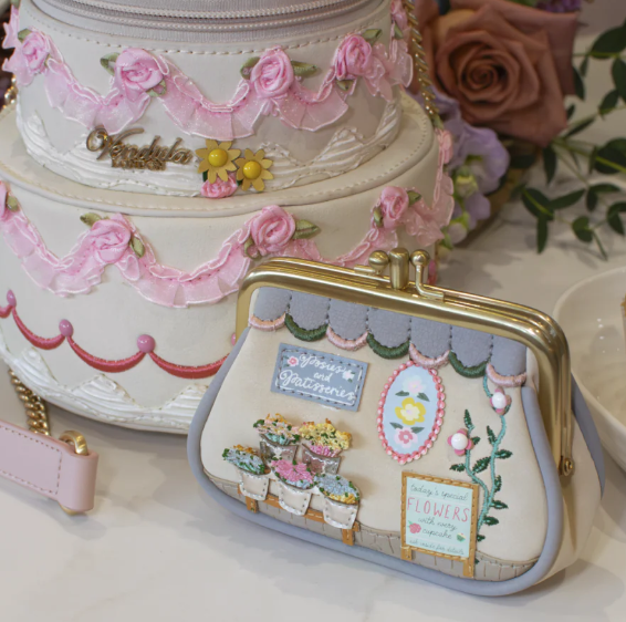 Vendula Posies And Patisseries Clipper Coin Purse