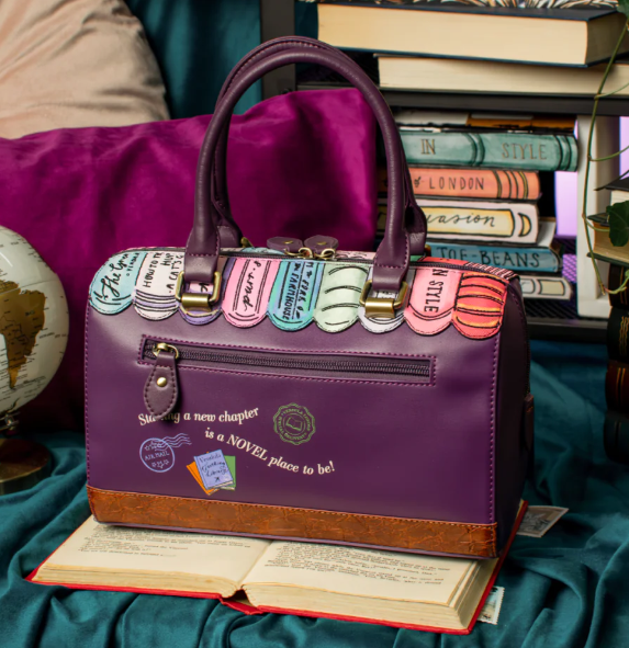 Vendula Travelling Library Bookshop Speedy Bowler Bag
