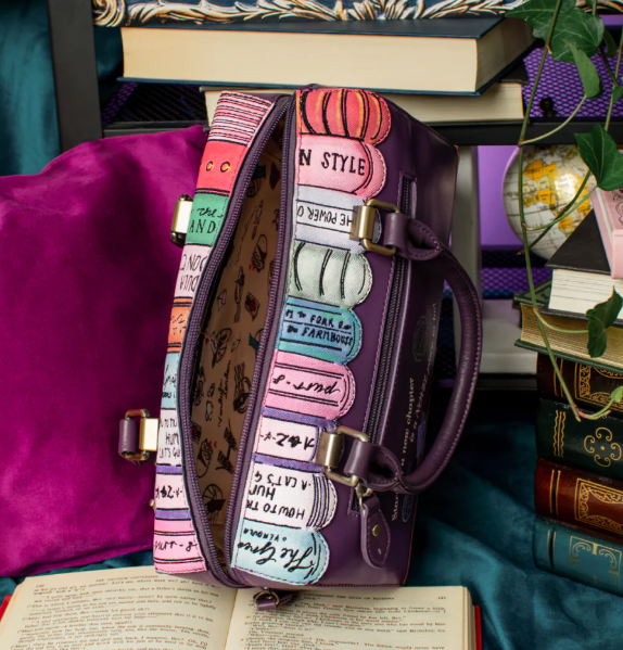 Vendula Travelling Library Bookshop Speedy Bowler Bag