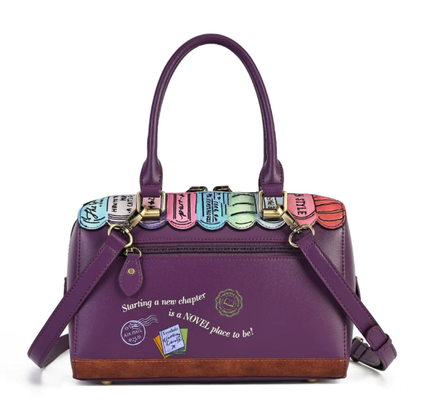 Vendula Travelling Library Bookshop Speedy Bowler Bag