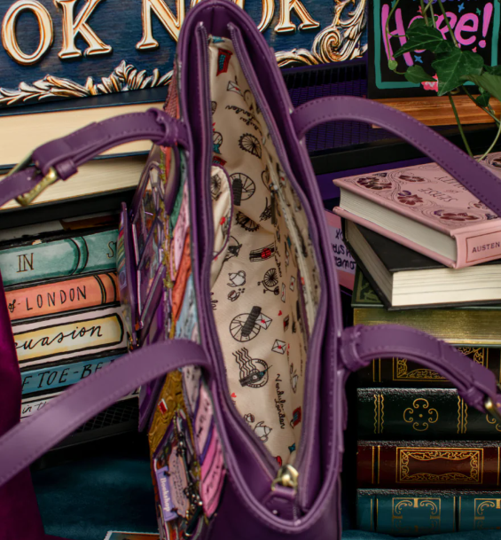 Vendula Travelling Library Bookshop Shopper Bag