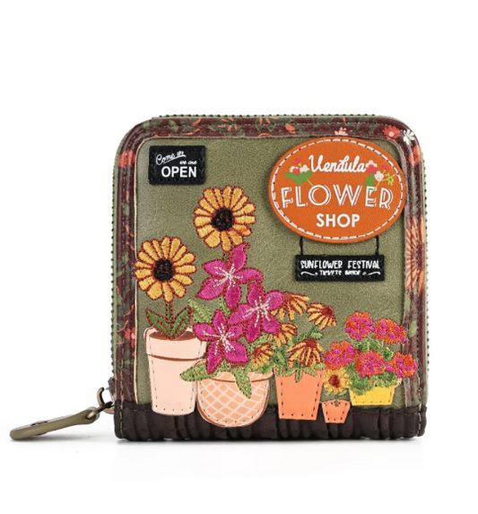 Vendula Flower Shop Amber Edition Square Wallet