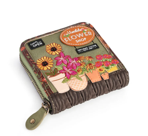 Vendula Flower Shop Amber Edition Square Wallet