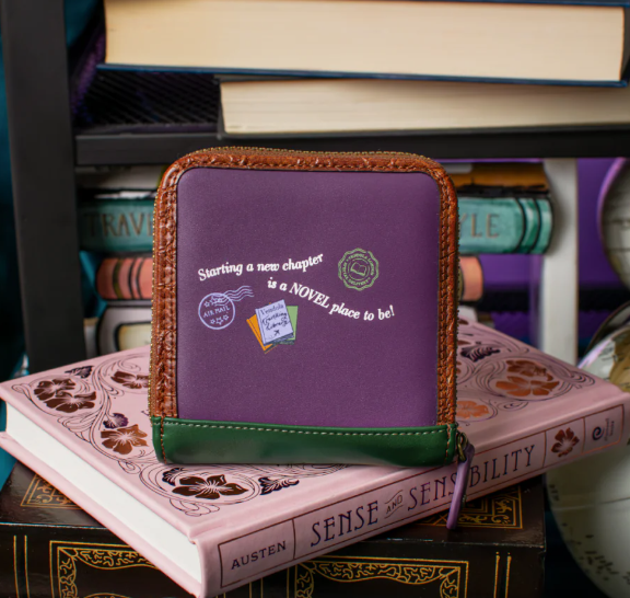 Vendula Travelling Library Bookshop Square Wallet