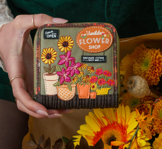 Vendula Flower Shop Amber Edition Square Wallet