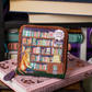 Vendula Travelling Library Bookshop Square Wallet