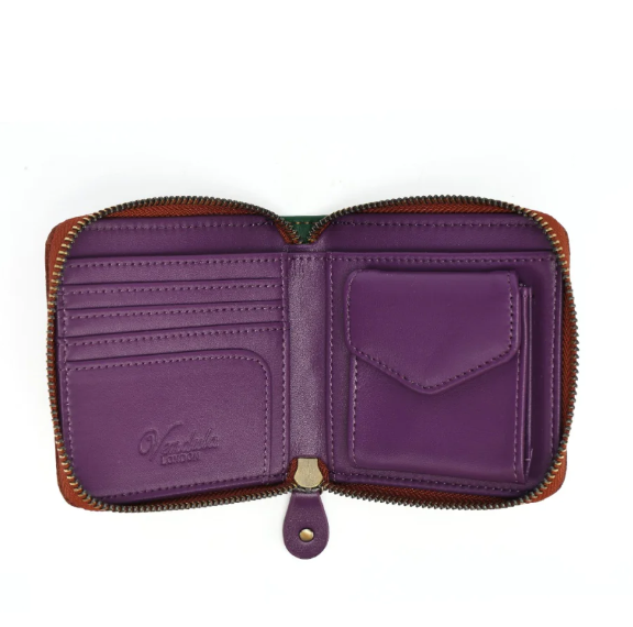 Vendula Travelling Library Bookshop Square Wallet