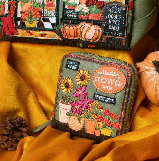 Vendula Flower Shop Amber Edition Square Wallet