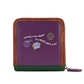 Vendula Travelling Library Bookshop Square Wallet