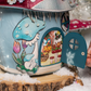Vendula Fairy Village Snowflake Edition Toadstool House Bag