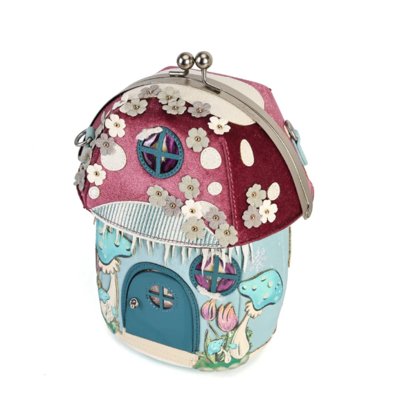 Vendula Fairy Village Snowflake Edition Toadstool House Bag