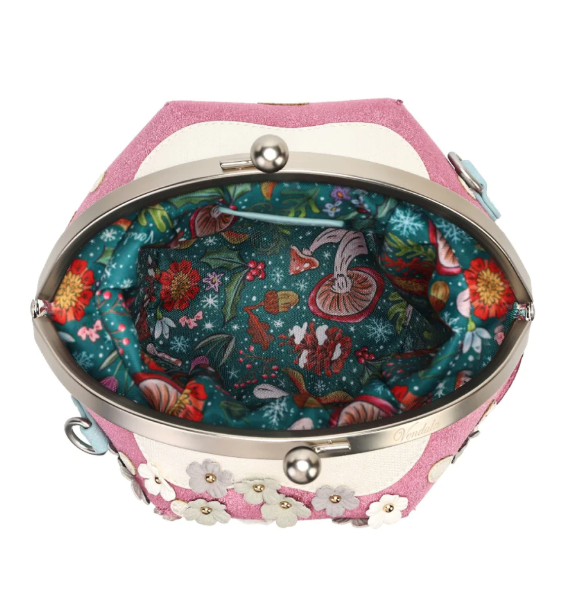Vendula Fairy Village Snowflake Edition Toadstool House Bag