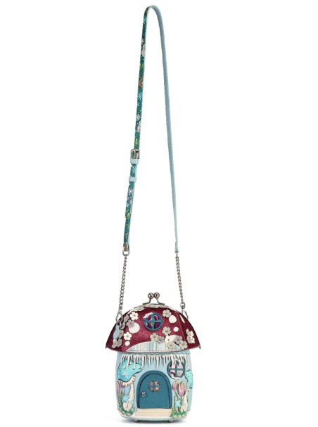 Vendula Fairy Village Snowflake Edition Toadstool House Bag