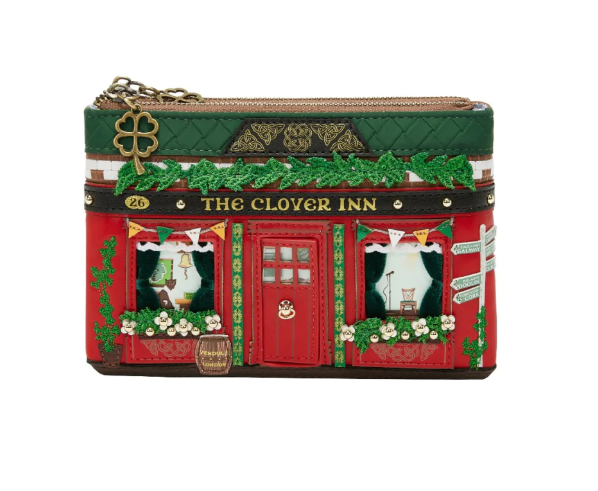 Vendula Clover Inn Double Zipper Coin Purse