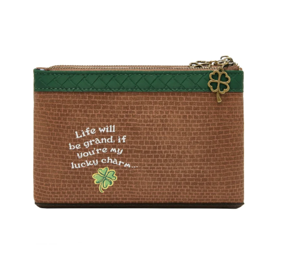 Vendula Clover Inn Double Zipper Coin Purse