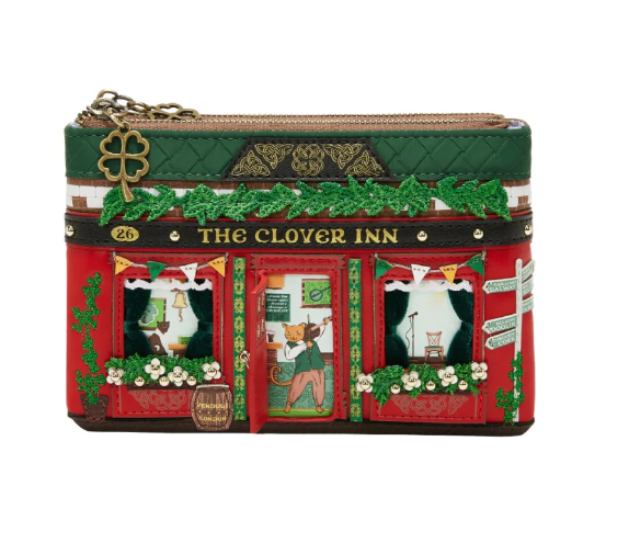 Vendula Clover Inn Double Zipper Coin Purse