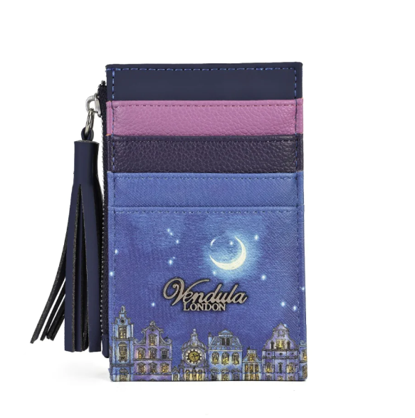 Vendula Cats In The City Zipper Card and Coin Purse