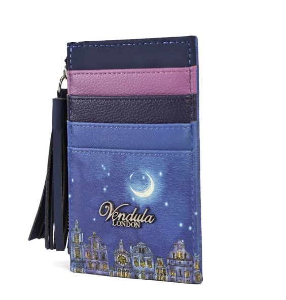 Vendula Cats In The City Zipper Card and Coin Purse