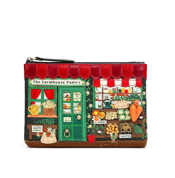 Vendula The Farmhouse Pantry Zipper Key Coin Purse