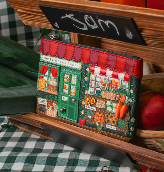 Vendula The Farmhouse Pantry Zipper Key Coin Purse