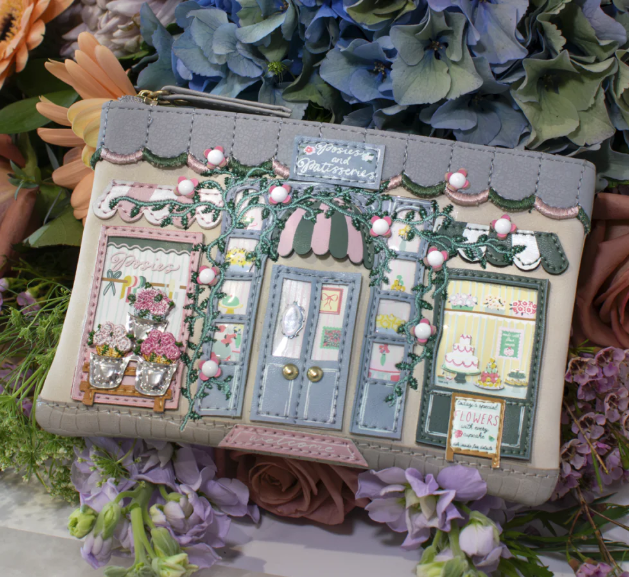 Vendula Posies And Patisseries Zipper Coin Purse