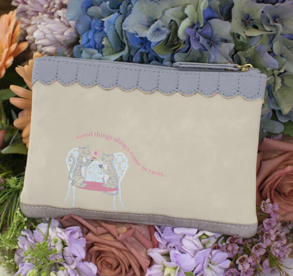 Vendula Posies And Patisseries Zipper Coin Purse