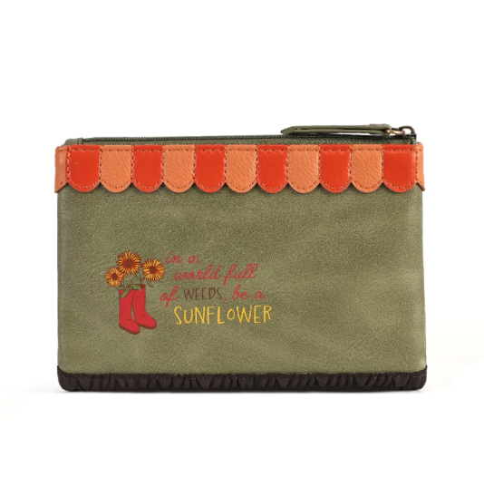 Vendula Flower Shop Amber Edition Zipper Key Coin Purse