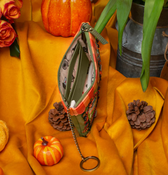 Vendula Flower Shop Amber Edition Zipper Key Coin Purse
