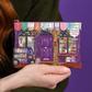 Vendula Travelling Library Bookshop Zipper Key Coin Purse