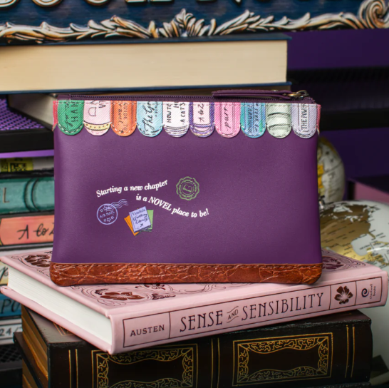 Vendula Travelling Library Bookshop Zipper Key Coin Purse
