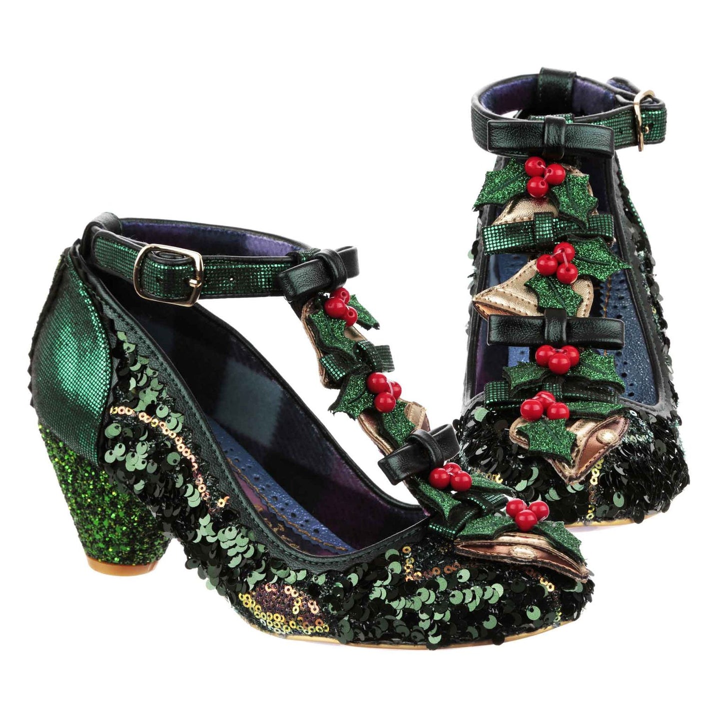 Irregular Choice Bells and Holly