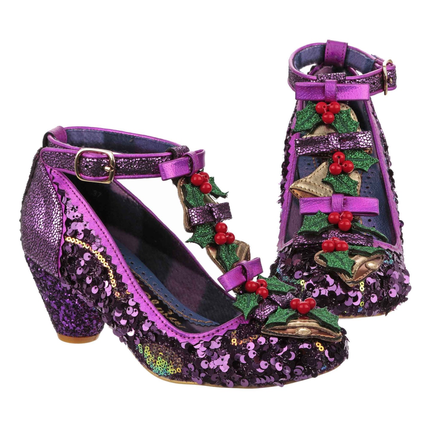 Irregular Choice Bells and Holly