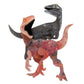Erstwilder Dinosauria Bloody Rapt Red Brooch