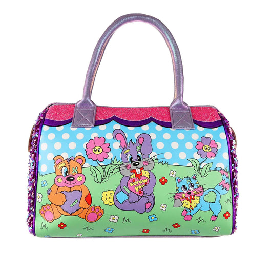 Irregular Choice Busted Bears Busted Besties Bag