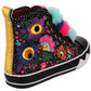Irregular Choice Carnival Carnation Black
