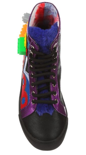Irregular Choice Build It Colourful Kingdom Black