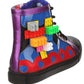 Irregular Choice Build It Colourful Kingdom Black