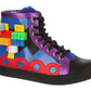 Irregular Choice Build It Colourful Kingdom Black