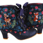 Irregular Choice Woodlands Forest Frolics Blue